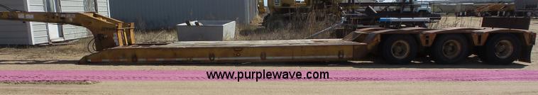 image for item K5029 1987 Load King PHD70/90-3 equipment trailer