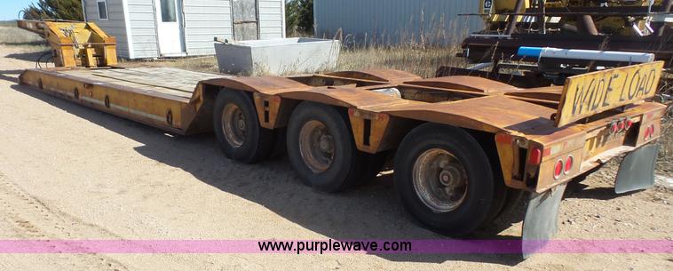 image for item K5029 1987 Load King PHD70/90-3 equipment trailer