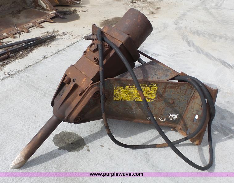 image for item K5152 Bobcat skid steer hydraulic breaker