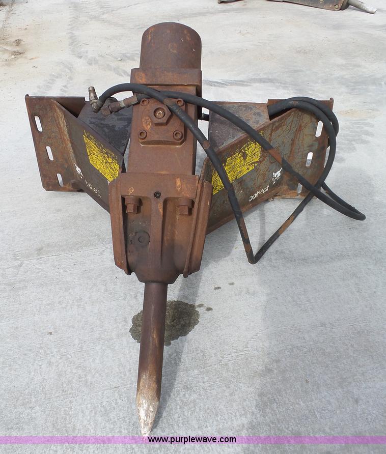 image for item K5152 Bobcat skid steer hydraulic breaker
