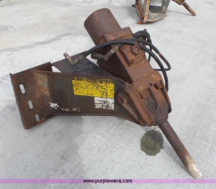 image for item K5152 Bobcat skid steer hydraulic breaker