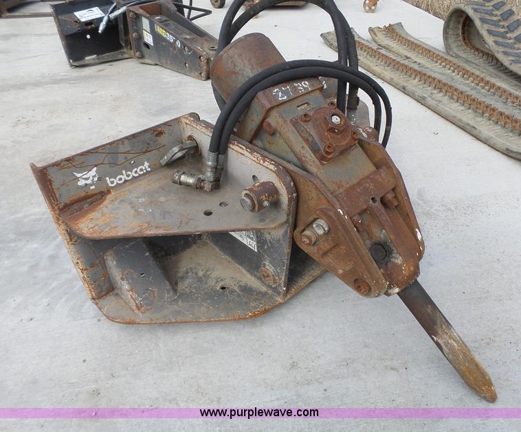 image for item K5179 Bobcat skid steer hydraulic breaker