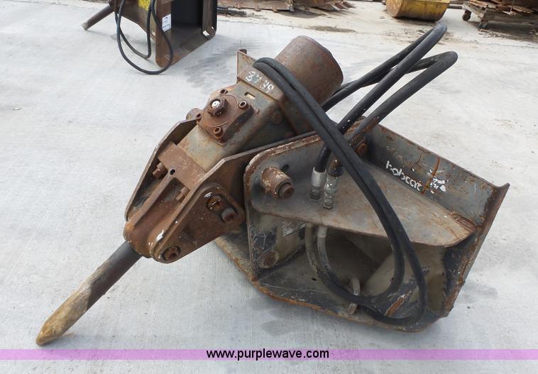 image for item K5179 Bobcat skid steer hydraulic breaker