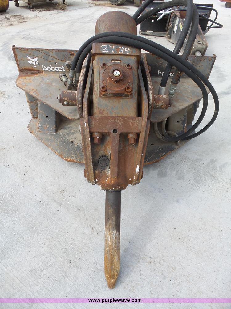 image for item K5179 Bobcat skid steer hydraulic breaker
