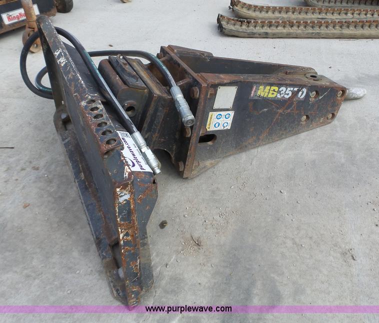 image for item K5180 LaBounty MB3570 skid steer hydraulic breaker