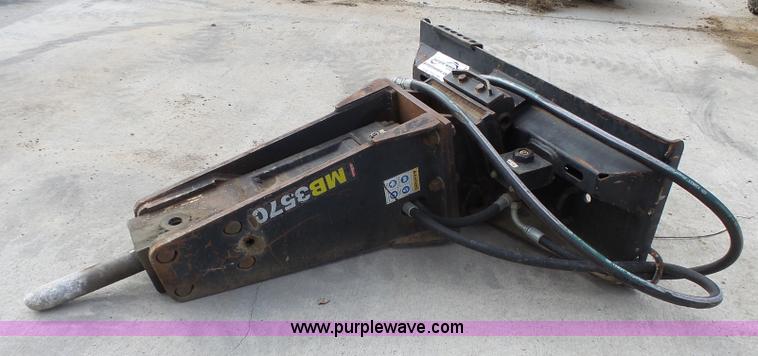 image for item K5180 LaBounty MB3570 skid steer hydraulic breaker