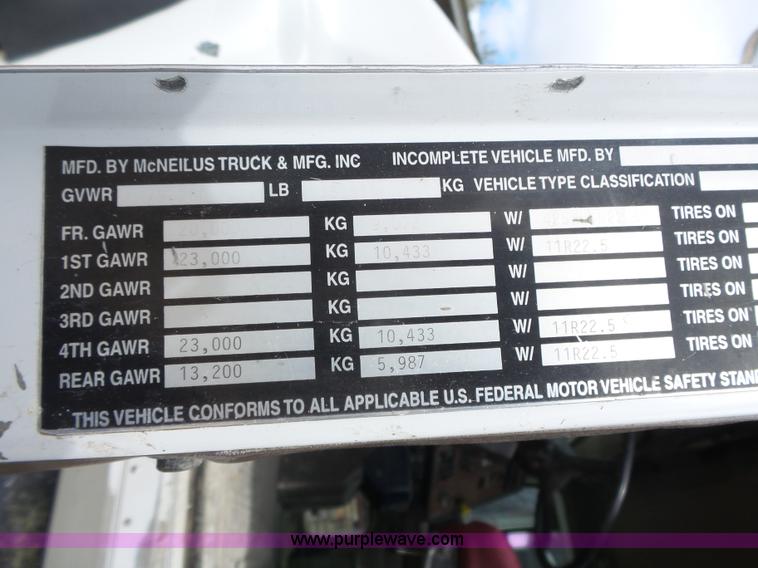 image for item K5183 1997 International 5070 mixer truck