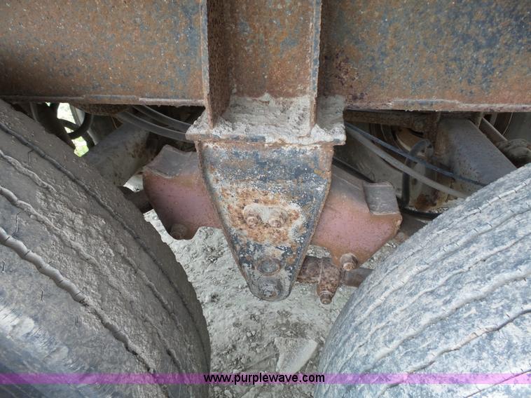 image for item K5184 1992 shopbuilt end dump trailer