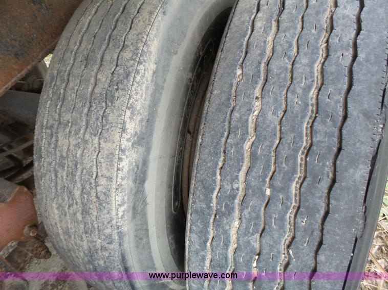 image for item K5184 1992 shopbuilt end dump trailer