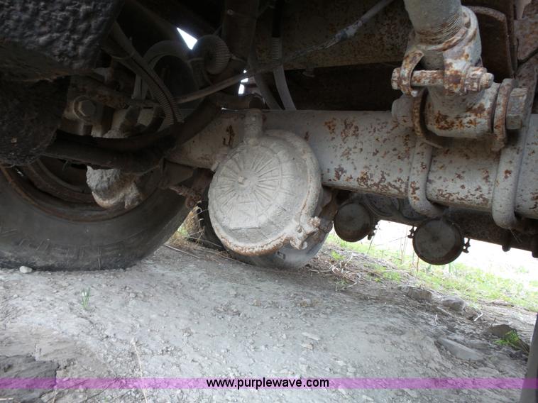 image for item K5184 1992 shopbuilt end dump trailer