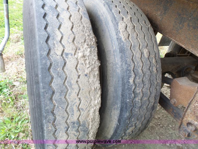 image for item K5184 1992 shopbuilt end dump trailer