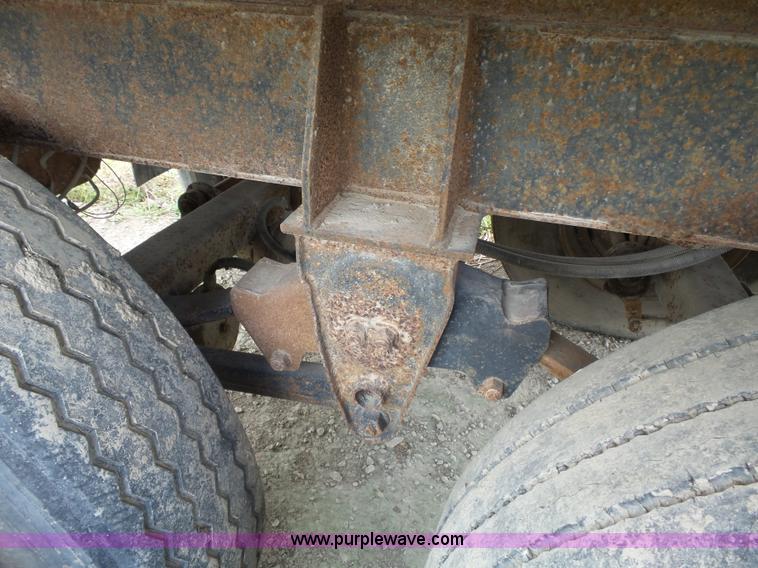 image for item K5184 1992 shopbuilt end dump trailer