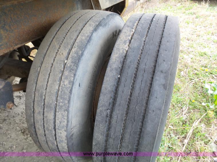 image for item K5184 1992 shopbuilt end dump trailer