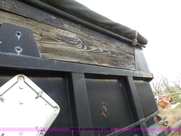 image for item K5184 1992 shopbuilt end dump trailer