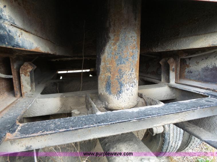 image for item K5184 1992 shopbuilt end dump trailer