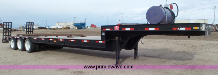 image for item K6833 2013 Neville drop deck trailer