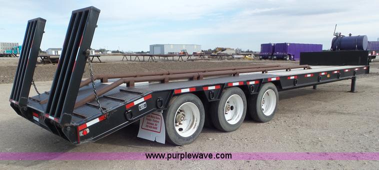 image for item K6833 2013 Neville drop deck trailer