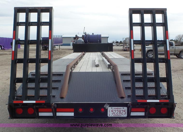 image for item K6833 2013 Neville drop deck trailer