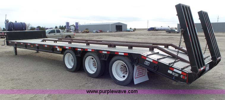 image for item K6833 2013 Neville drop deck trailer