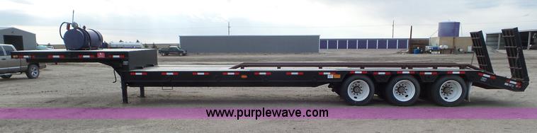 image for item K6833 2013 Neville drop deck trailer