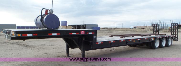image for item K6833 2013 Neville drop deck trailer