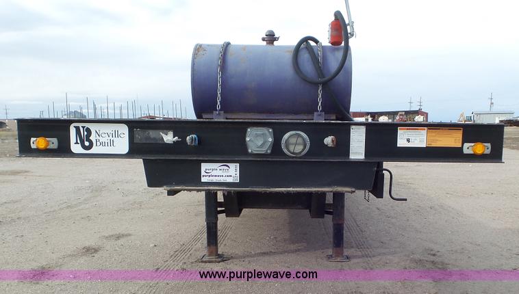 image for item K6833 2013 Neville drop deck trailer
