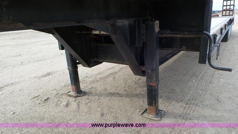 image for item K6833 2013 Neville drop deck trailer