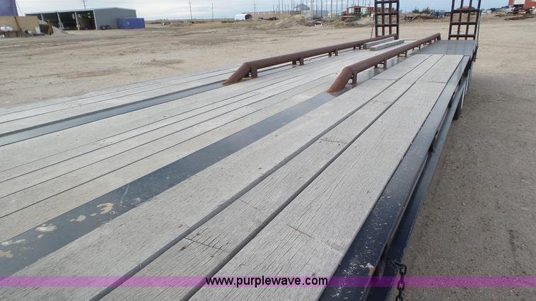 image for item K6833 2013 Neville drop deck trailer