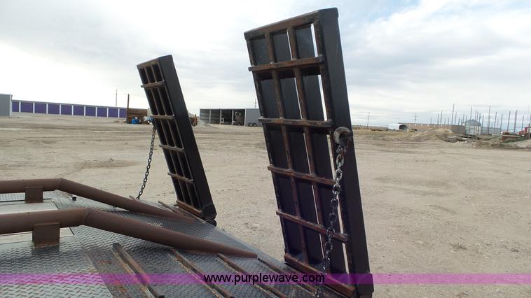 image for item K6833 2013 Neville drop deck trailer