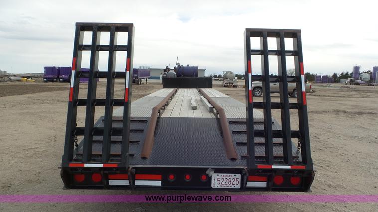 image for item K6833 2013 Neville drop deck trailer