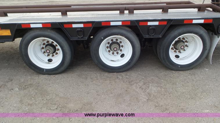 image for item K6833 2013 Neville drop deck trailer