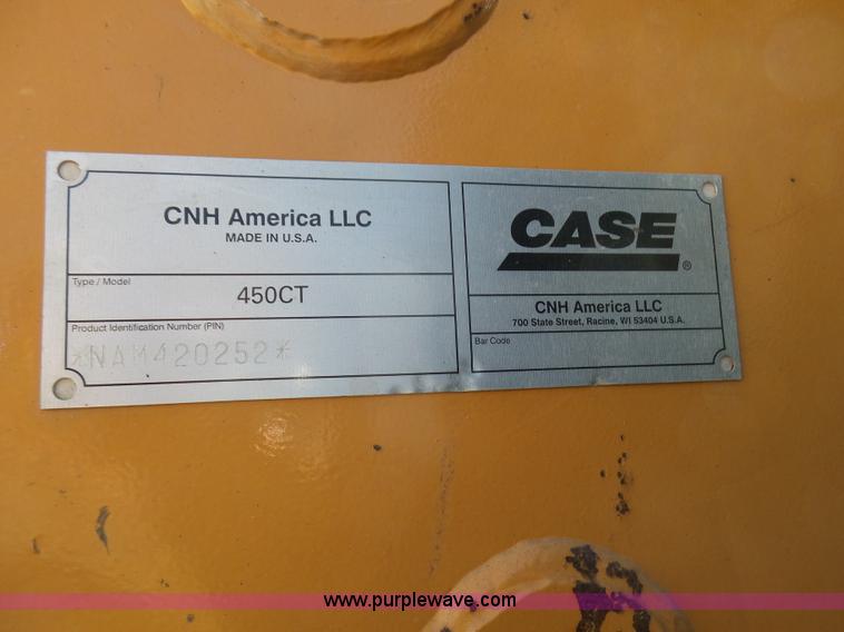 image for item L1532 2010 Case 450CT Series III skid steer