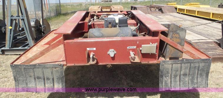 image for item L2177 2006 Witzco Challenger lowboy equipment trailer