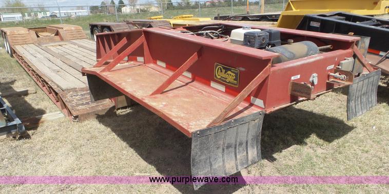 image for item L2177 2006 Witzco Challenger lowboy equipment trailer