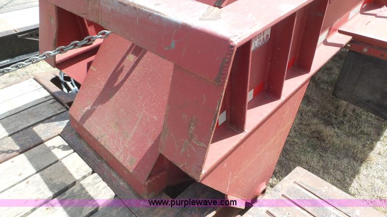 image for item L2177 2006 Witzco Challenger lowboy equipment trailer