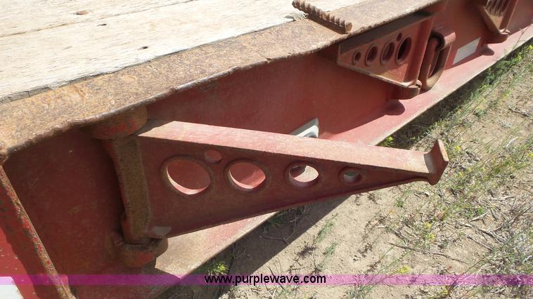 image for item L2177 2006 Witzco Challenger lowboy equipment trailer