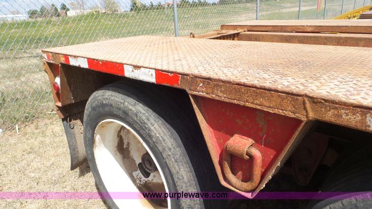 image for item L2177 2006 Witzco Challenger lowboy equipment trailer