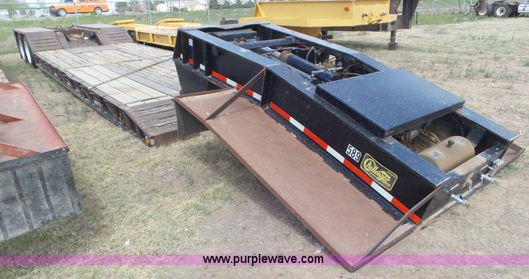 image for item L2178 2006 Witzco Challenger low boy equipment trailer