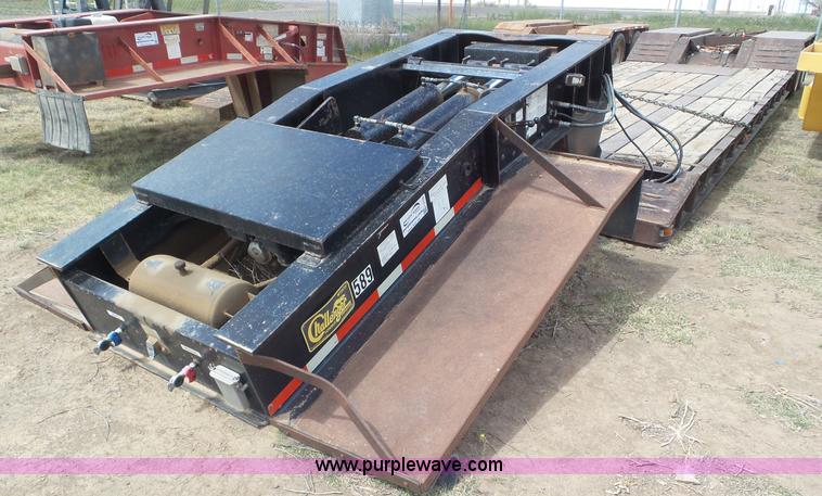 image for item L2178 2006 Witzco Challenger low boy equipment trailer