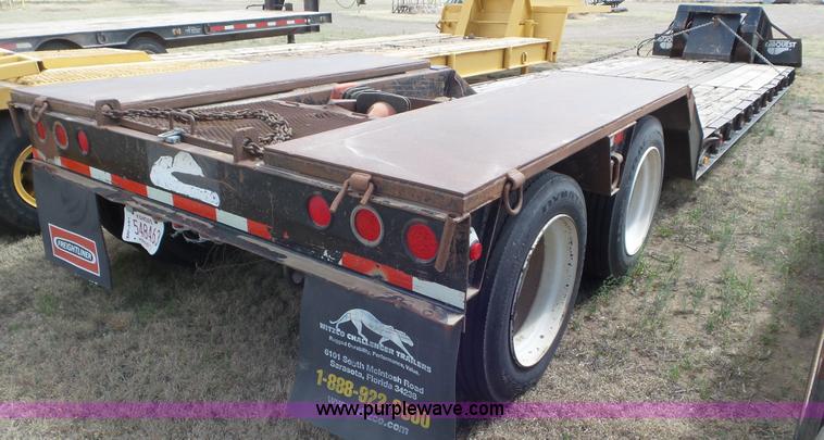 image for item L2178 2006 Witzco Challenger low boy equipment trailer