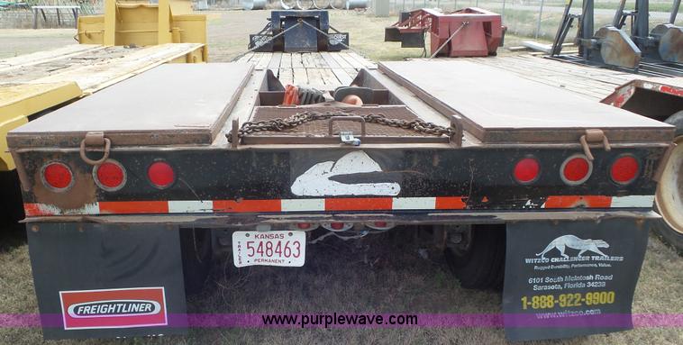 image for item L2178 2006 Witzco Challenger low boy equipment trailer