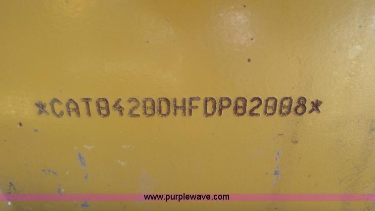 image for item L2192 2001 Caterpillar 420D backhoe