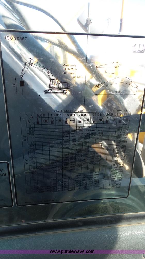 image for item L2193 2005 Volvo EC240BL C excavator