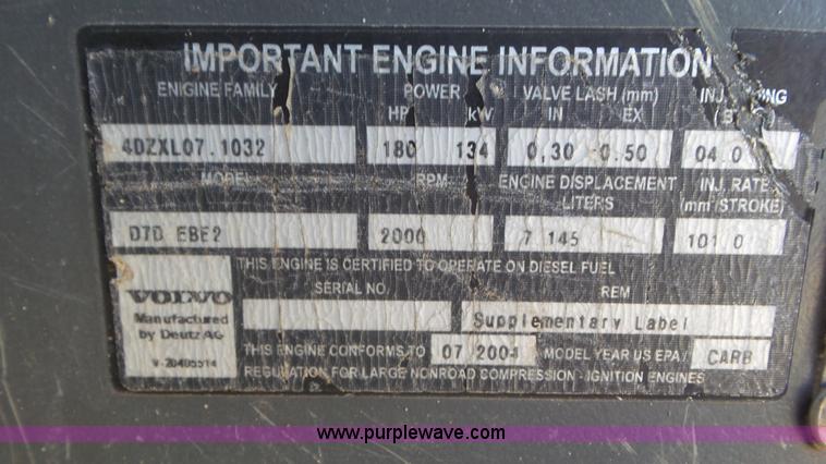 image for item L2193 2005 Volvo EC240BL C excavator