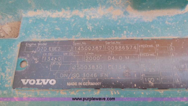 image for item L2194 2005 Volvo EC240BL C excavator