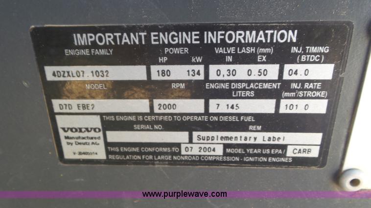 image for item L2194 2005 Volvo EC240BL C excavator