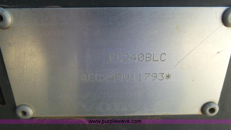 image for item L2194 2005 Volvo EC240BL C excavator
