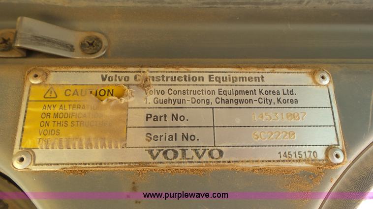 image for item L2195 2006 Volvo EC240BL C excavator
