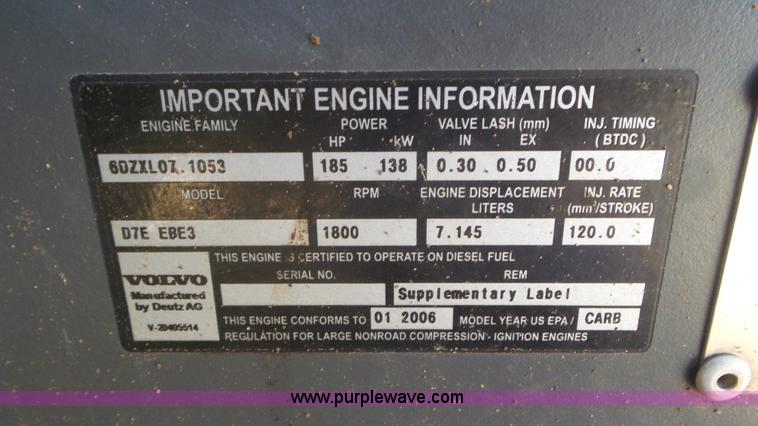 image for item L2195 2006 Volvo EC240BL C excavator