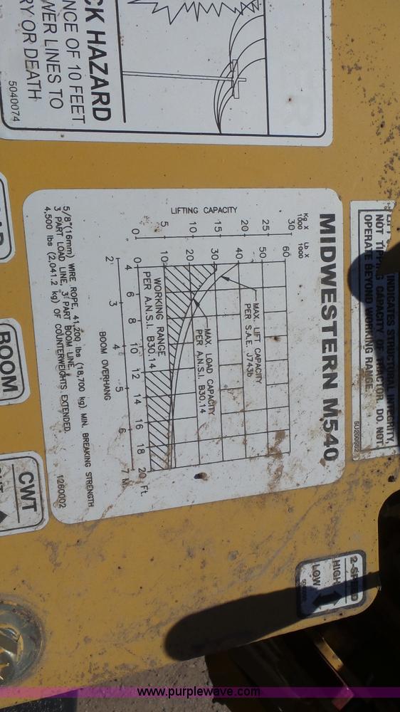 image for item L2197 2005 John Deere 700J pipelayer